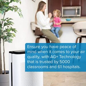 Brondell Pro Air Purifier Clean Air Filter, Bacteria, Mold, Allergens, and Smoke – With AG+ Technology