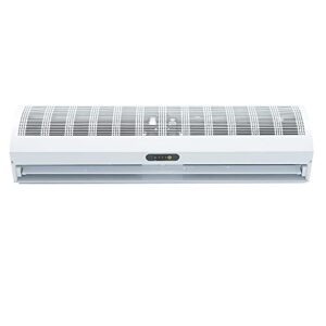 wostore 36' air curtain 3 speeds commercial indoor industrial househould air fan with remote control and magnetic door switch