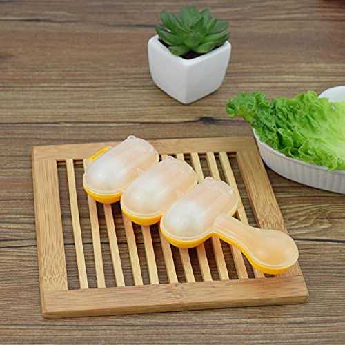 Rice Ball Mold,Rice Ball Shaker, Ball Shaped Kitchen Tools DIY Lunch, Maker Mould Food Decor for Kids, Mold With a Mini Rice Scoop