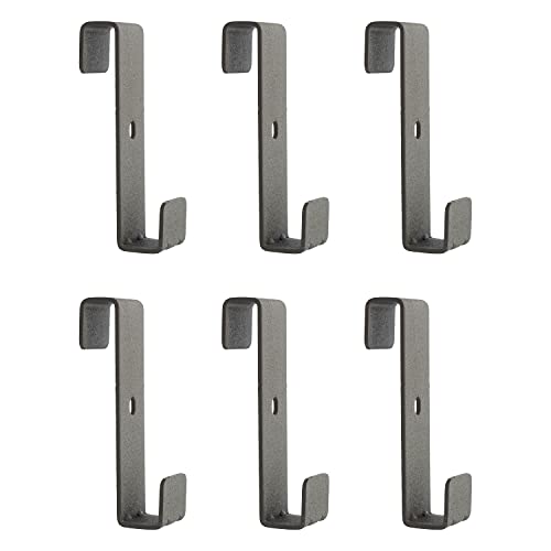 Ikea IVAR Hooks, Grey, Steel, 7x3x2 Centimetres - Set of 6