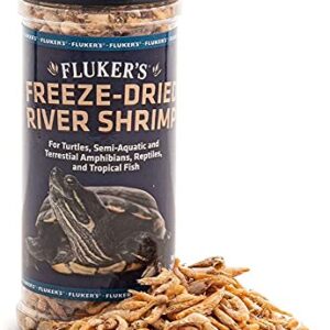 Fluker's Freeze Dried River Shrimp Reptile Food 1oz - Includes Attached DBDPet Pro-Tip Guide