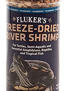 Fluker's Freeze Dried River Shrimp Reptile Food 1oz - Includes Attached DBDPet Pro-Tip Guide