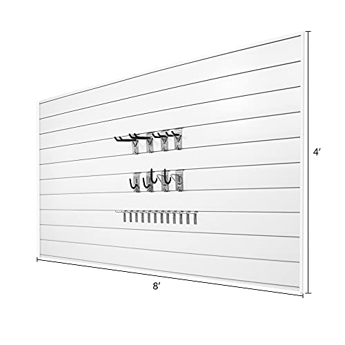 PROSLAT 35008 PROCORE Slatwall Basic Bundle 8 ft. x 4 ft.