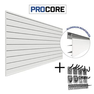 PROSLAT 35008 PROCORE Slatwall Basic Bundle 8 ft. x 4 ft.