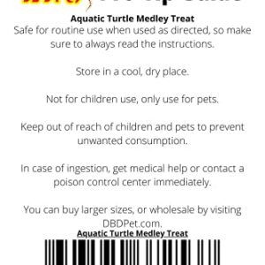 Fluker's Aquatic Turtle Medley Treat Food 2.9oz - Includes Attached DBDPet Pro-Tip Guide