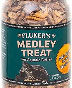 Fluker's Aquatic Turtle Medley Treat Food 2.9oz - Includes Attached DBDPet Pro-Tip Guide