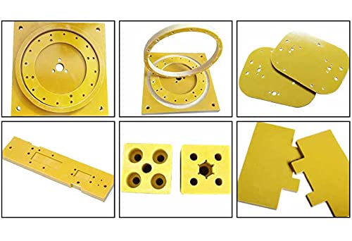 FR-4 Copper Clad PCB Laminate Circuit Board 4mm x 100mm x 100mm, 6Pcs, Double-Sided Prototyping PCB Board from Bopaodao