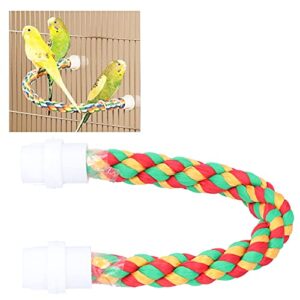 01 Bird Chew Toy, Bird Parrots Stand U Shape Bird Rope Perch for for Bird