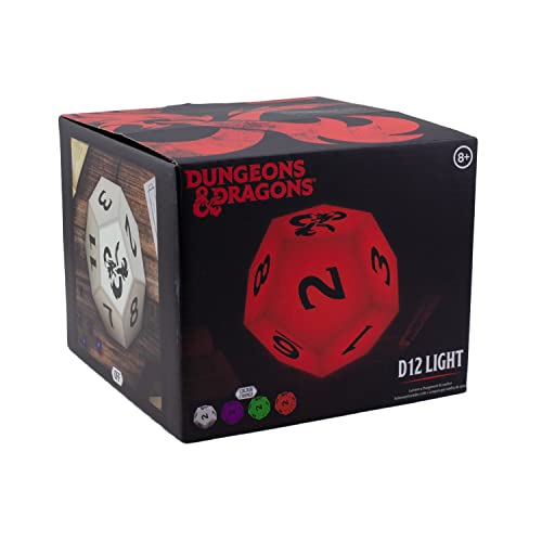 Paladone D12 Light - Battery Powered - Dungeons and Dragons Dice