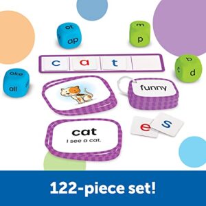 Learning Resources Skill Builders! Kindergarten Reading Activity Set - 122 Pieces, Ages 5+ Kindergarten Learning Essential Materials, Reading Activities for Kids, Kindergarten Homeschool Supplies