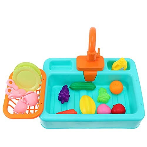 balacoo Small Bird Toys Parrot Bath Tub with Faucet Automatic Bath Box Water Dispenser Bird Shower Feeder Sink Playing Toy for Small Parrot Budgie Parakeet Canary Macaw Children Toys