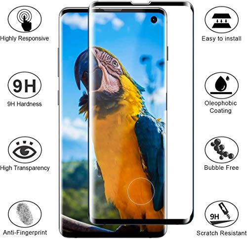 HHUAN Case for TCL 10 Plus (6.47 Inch) with 2 X Tempered Glass Screen Protector, Clear Soft Silicone Cover Bumper TPU Shockproof Phone Case for TCL 10 Plus - WM86