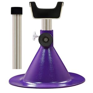 aaprotools standard horse size farrier hoof stand purple