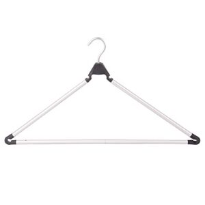 KADBLE Aluminum Alloy Travel Folding Hanger，Car Hanger, Clothes Hanger for Holiday Camping and Home Travel