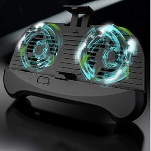 DDEHS Gamepad Mobile Phone Game Controller Handle Cooling Fan Power Desktop Bracket Radiator