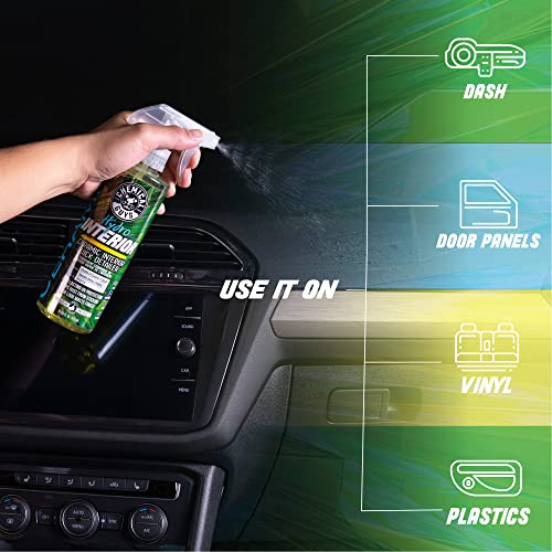 Chemical Guys SPI22716 HydroInterior SiO2 Ceramic Interior Quick Detailer and Protectant for Interiors, Furniture, Apparel, and More (Works on Plastic, Vinyl, Imitation Leather, and More), 16 fl oz