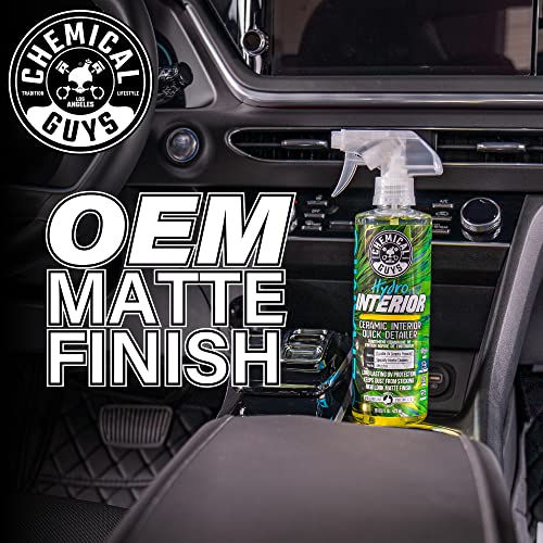 Chemical Guys SPI22716 HydroInterior SiO2 Ceramic Interior Quick Detailer and Protectant for Interiors, Furniture, Apparel, and More (Works on Plastic, Vinyl, Imitation Leather, and More), 16 fl oz