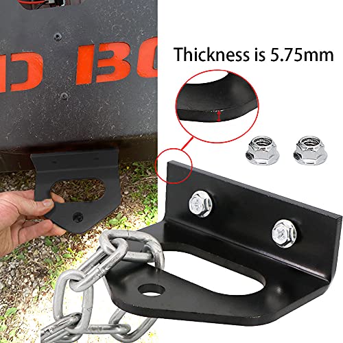 Tektall Heavy Duty Rear Bolt on Trailer Tow Hitch Kit Replace for Bad Boy 093-1000-00 MZ, MZ Magnum ZT CZT Maverick LawnMowers