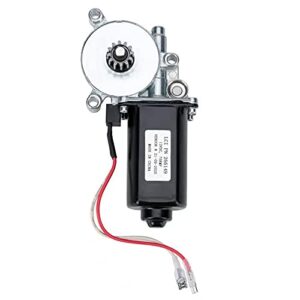 RV Awning Motor 12-Volt DC and 75-RPM Compatible with Solera Power Awnings 266149 Power Awning Replacement Universal Motor Including Flat, pitched and Short Assemblies