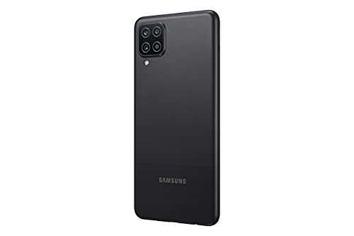 Samsung Galaxy A12 (SM-A125F/DS) Dual SIM,128 GB, Factory Unlocked GSM, International Version - No Warranty - Black (Renewed)