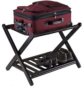 winsome 92436 luggage rack with shelf new version