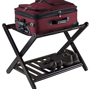 Winsome 92436 Luggage Rack with Shelf New Version