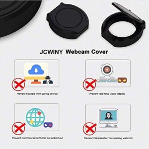 2 Pack Universal Webcam Cover, Desktop Computer External Webcam Lens Cover Shutter Cap Hood, Streaming Web Camera Privacy Cover Clip Compatible with Logitech HD Pro Webcam C270/C615/C920/C930e/C922X