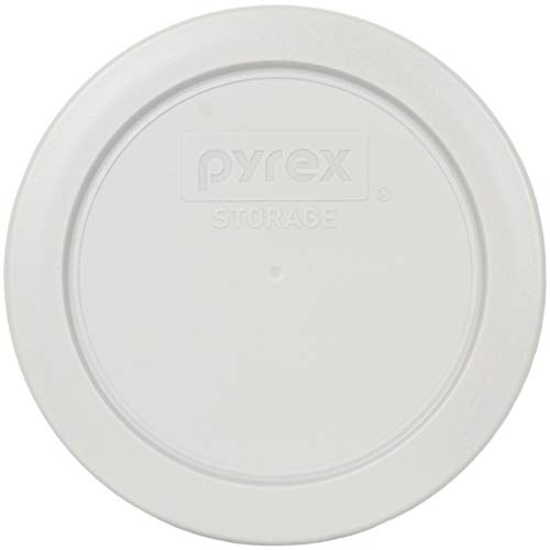 Pyrex (2 7200 Glass Bowls & (2) 7200-PC Sleek Silver Lids