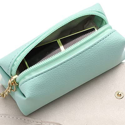 Vlando Travel Jewelry Case Box Bag Rollie Portable Jewelry Roll,PU Leather Jewelry Storage for Girl Women Mother GIft