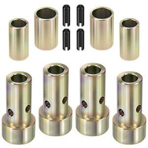 Yoursme 2 Pairs of Cat 1 Quick Hitch Adapter Bushing Kit Fits Category 1 3-Point Hitch Tractors Replace TK95029