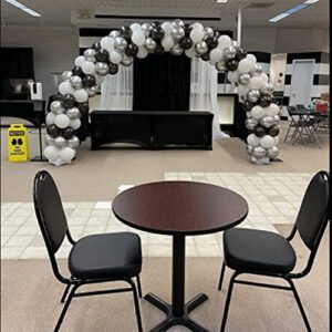 New Upgrades Balloon Arch Kit,9FT Height&10FT Width Adjustable Balloon Arch Stand with Water Fillable Base: For Wedding,Birthday Party,Baby Shower,Graduation Supplies Decorations