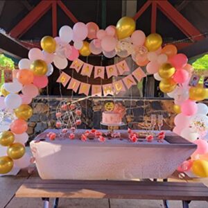 New Upgrades Balloon Arch Kit,9FT Height&10FT Width Adjustable Balloon Arch Stand with Water Fillable Base: For Wedding,Birthday Party,Baby Shower,Graduation Supplies Decorations