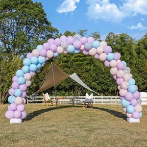 New Upgrades Balloon Arch Kit,9FT Height&10FT Width Adjustable Balloon Arch Stand with Water Fillable Base: For Wedding,Birthday Party,Baby Shower,Graduation Supplies Decorations