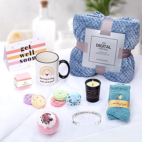 Get Well Soon Gifts for Women Care Package for Women Get Well Gifts Baskets Feel Better Soon Gifts Sympathy Gifts Thinking of You Birthday Gifts for Women