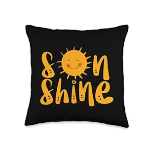 you are my sonshine mommy and me toddler parent matching boy throw pillow, 16x16, multicolor