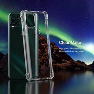Foluu for Moto G Stylus 5G 2021 Case, for Motorola Moto G Stylus 5G 2021 Phone Case Clear, Scratch Resistant TPU Rubber Soft Skin Silicone Protective Case Cover for Motorola Moto G Stylus 5G 2021