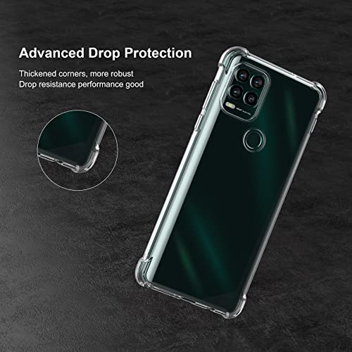 Foluu for Moto G Stylus 5G 2021 Case, for Motorola Moto G Stylus 5G 2021 Phone Case Clear, Scratch Resistant TPU Rubber Soft Skin Silicone Protective Case Cover for Motorola Moto G Stylus 5G 2021