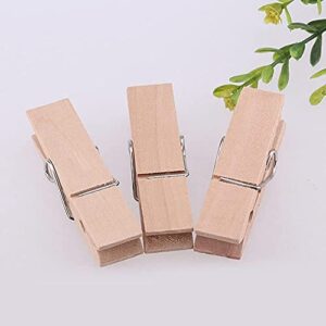 30pcs large wooden clothespins, sturdy and heavy duty clothes pins for hanging, outdoor, crafts