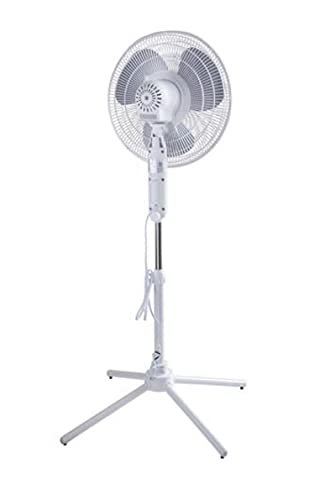 At homes Floor Oscillating Fan With Adjustable Height 41" to 47-3/8" Oscillating Pedestal Fan (me)