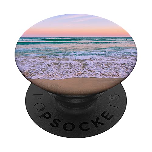 OCEAN Waves Decor, Ocean Backdrop, Ocean Wallpaper, Sea Art PopSockets Swappable PopGrip