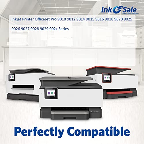 INK E-SALE Remanufactured 962 Ink Cartridge Replacement for HP 962 962XL Ink Cartridge 4-Pack for use with HP OfficeJet Pro 9010 9012 9014 9015 9016 9018 9020 9025 9026 902x Printer