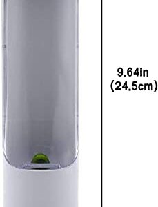 YXYYW Herb Saver Best Keeper for Freshest Produce, Lasting Refrigerator Herb Keeper, Containers, Clear Herb Savor Pod, Herb Storage Container for Cilantro Mint Asparagus (2PCS)