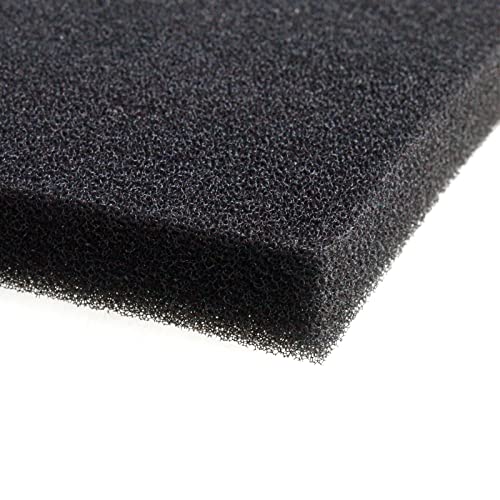 AQUANEAT Aquarium Bio Sponge Filter Media Pad 36" x 12" x 1" / 72" x 12" x 1" Open Cell Foam Sheet Cut-to-Fit for Fish Tank Sump (36" x 12" x 1")