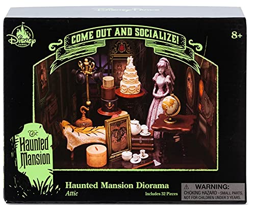 New The Haunted Mansion Attic Diorama Kit