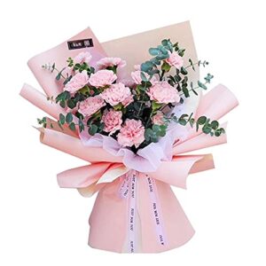 JOSON 30 sheets/6 color Double sided flower wrapping paper gift packaging Floral Arrangements DIYcraft project 23X23in(58x58cm)