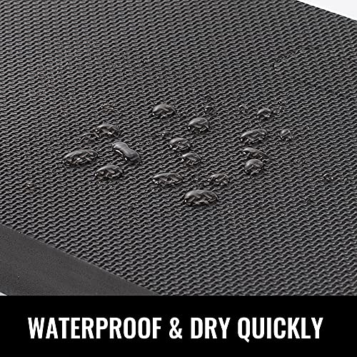 NETANY Extra Thick Kneeling Pad for Gardening, Comfortable Knee Pad Cushion, Extra Large Foam Kneeler Mat for Gardening, Baby Bath, Workout, Exercise & Yoga, Mechanic, 17.8 x 11 x 1.5 in, Black