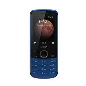 nokia 225 | unlocked | 4g cell phone | blue (renewed)