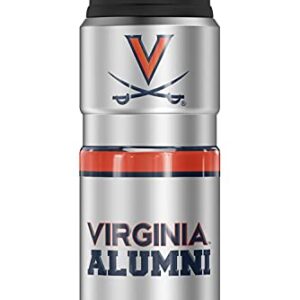 THERMOS University of Virginia OFFICIAL Alumni STAINLESS KING Stainless Steel Drink Bottle, Vacuum insulated & Double Wall, 24oz