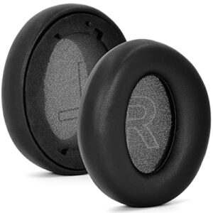 life 2 earpads – defean ear cushion softer protein leather replacement ear pads compatible with anker soundcore life 2 / q20 / q20+ / q20 bt headset, softer leather,high-density noise cancelling foam
