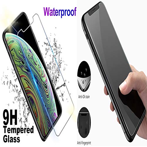 HHUAN Case for Realme C11 2021 (6.52 Inch) with Tempered Glass Screen Protector, Clear Soft Silicone Protective Cover Bumper Shockproof Phone Case for Realme C11 2021 - WMA27